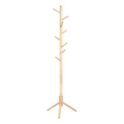Vasagle RCR004N01 Gaderobe Bodenstehend 8 Haken Holz