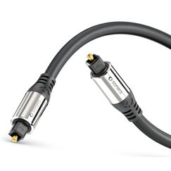 sonero S-OC100-200 Audio-Kabel 20 m Toslink Schwarz, Farbe: Schwarz, Länge: 1 m