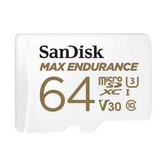 SanDisk Max Endurance 128 GB MicroSDXC UHS-I Klasse 10, Kapazität: 64 GB