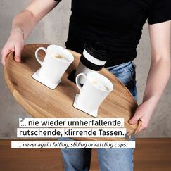 Silwy S038-1403-1-B Tasse Schwarz, Weiß Universal 1 Stück(e)
