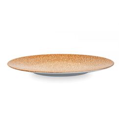 Silwy S0ST-1321-2-A Teller Essteller Rund Porzellan Orange 2 Stück(e), Farbe: Orange