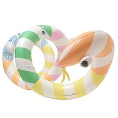 Sunnylife S51GINML Aufblasbares Spielzeug für Pool & Strand Mehrfarbig Muster PVC Schwimmendes Rohr