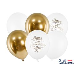 PartyDeco SB14P-305-000-6 partydekorationen Spielzeugballon
