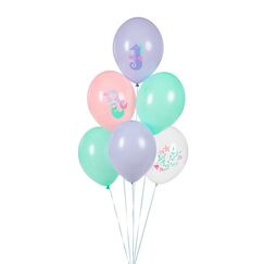 PartyDeco SB14P-323-000-6 partydekorationen Spielzeugballon