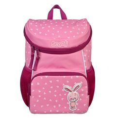 Scooli Bella Bunny Rucksack Schulrucksack Pink, Rose, Weiß