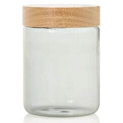 AdHoc SG03 Lebensmittelaufbewahrungsbehälter Rund Behälter 0,8 l Transparent