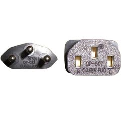 Diggelmann Netzkabel CH T12/C13 0,5m schwarz, 0,75mm², Länge: 0,5 m