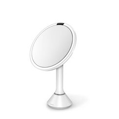 simplehuman ST3054 Make-up-Spiegel Freistehend Rund Weiß
