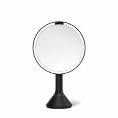 simplehuman ST3064 Make-up-Spiegel Freistehend Rund Schwarz