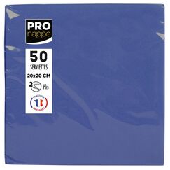 PRONAPPE SV622010I Serviette 50 Stück(e) Navy Baumwolle