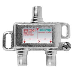 Axing SVE02001 Kabelspalter oder -kombinator Kabelsplitter Silber