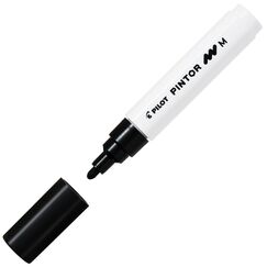Pilot Pintor Permanent-Marker Rundspitze Schwarz 1 Stück(e)