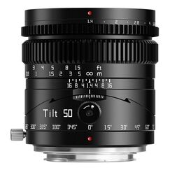 TTArtisan Tilt 50mm F1.4 MILC Standardobjektiv Schwarz