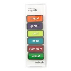 Trendform Expression-Magnete MOTIVATION deutsch 6er Set
