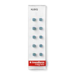Trendform Magnete KUBIQ 10er Set blau