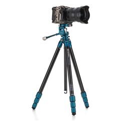Benro TSSL08APHVF2 Stativ Digitale Film/Kameras 3 Bein(e) Schwarz, Blau