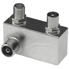 Axing TZU 21-65 Kabel-Splitter-/Verbinder Silber