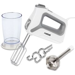 Rotel U3774CH Mixer Handmixer 400 W Grau, Weiß