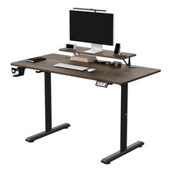 Ultradesk HIGHLANDER Schwarz, Holz