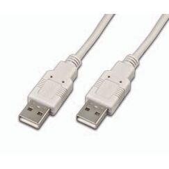 Wirewin USB A-A MM 5.0 GR USB Kabel USB 2.0 5 m 5 Gbit/s Weiß