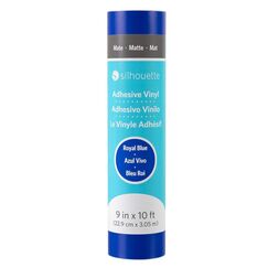 Silhouette V9-MR-RYBLU-C Selbstklebendes Vinyl Entfernbar Blau Matte