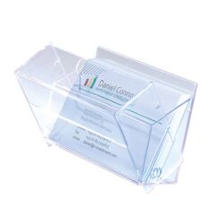 Sigel VA110 Visitenkartenhalter Kunststoff Transparent