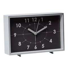 Chic-mic Vintage Mechanischer Wecker Schwarz, Silber