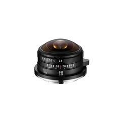 Laowa 4mm f/2.8 Fisheye MILC Weitwinkel-Fischaugenobjektiv Schwarz