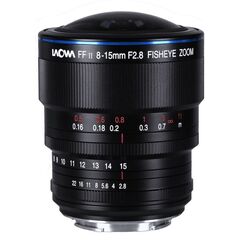 Laowa 8-15mm f/2.8 FF Zoom Fisheye Makroobjektiv Schwarz