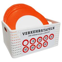 Trendcompany VS-200-80 Dekorativer Buchstabe/Zahl Deko-Zahl
