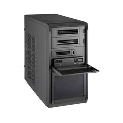 Chieftec LT-01B-350GPB Computer-Gehäuse Mini Tower Schwarz 250 W