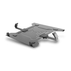 ICY BOX IB-MSA101-LH, Zubehör für Monitorständer mit VESA 75x75 und 100x100, Notebookhalterung, Stahl