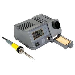 Velleman VTSSC40N Lötkolben AC-Lötkolben 450 °C Grau, Edelstahl, Gelb