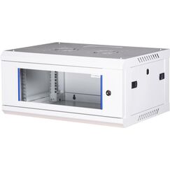 Wirewin WCAB PS3 600X600X4U Rack 4U Wandmontiertes Regal Hellgrau