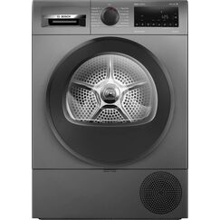 Bosch Serie 6 WQG2331RCH Wäschetrockner Freistehend Frontlader 8 kg Grau