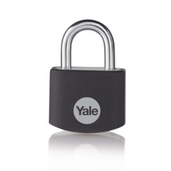Yale YE3B/38/119/1/BK Vorhängeschloss Herkömmliches Vorhängeschloss 1 Stück(e), Farbe: Schwarz