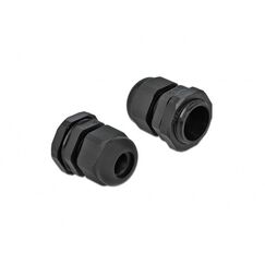 DeLOCK Kabelverschraubung PG13,5 10 Stück schwarz