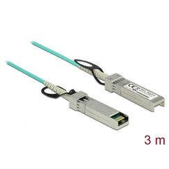DeLOCK Aktives Optisches Kabel SFP+ 3 m, Länge: 3 m