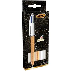 BIC 992580 Kugelschreiber Clip-on-Einziehkugelschreiber Medium 3 Stück(e)