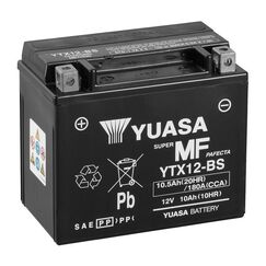 Yuasa YTX12-BS Fahrzeugbatterie Plombierte Bleisäure (VRLA) 10 Ah 12 V Motorrad