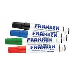Franken Z1703 Marker 4 Stück(e) Schwarz, Blau, Grün, Rot