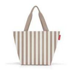 Reisenthel shopper M Grau, Weiß Stoffbeutel