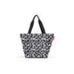 Reisenthel shopper M Schwarz, Weiß Stoffbeutel