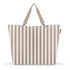 Reisenthel shopper XL Beige, Weiß Stoffbeutel