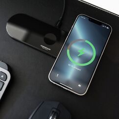 Vonmählen Aura Home Kopfhörer, Smartphone, Smartwatch Schwarz Kabelloses Aufladen Schnellladung Drinnen