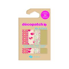 Décopatch DP032C Kunstdruckpapier Kunstpapier 4 Blätter
