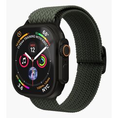 Vonmählen AWS00196 Intelligentes tragbares Accessoire Band Schwarz, Olive Nylon