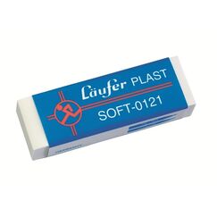 Laufer 01210 Radierer Kunststoff Weiß 1 Stück(e)