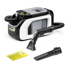 Kärcher SE 3 Compact Teppichreinigungsmaschine Trocken&Nass Schwarz, Grau, Weiß