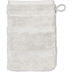 Cawö Waschhandschuh Noblesse grau 16 x 22